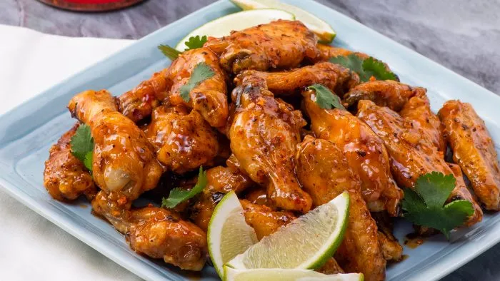 Ailes poulet braisées