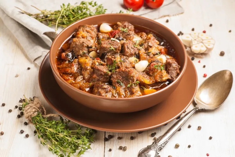 Moutons au plat