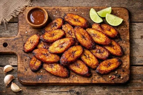 Banane plantain frite