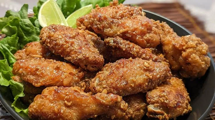 Ailes poulet frites