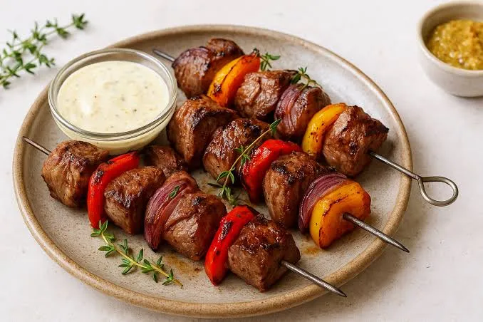 Brochettes de bœuf